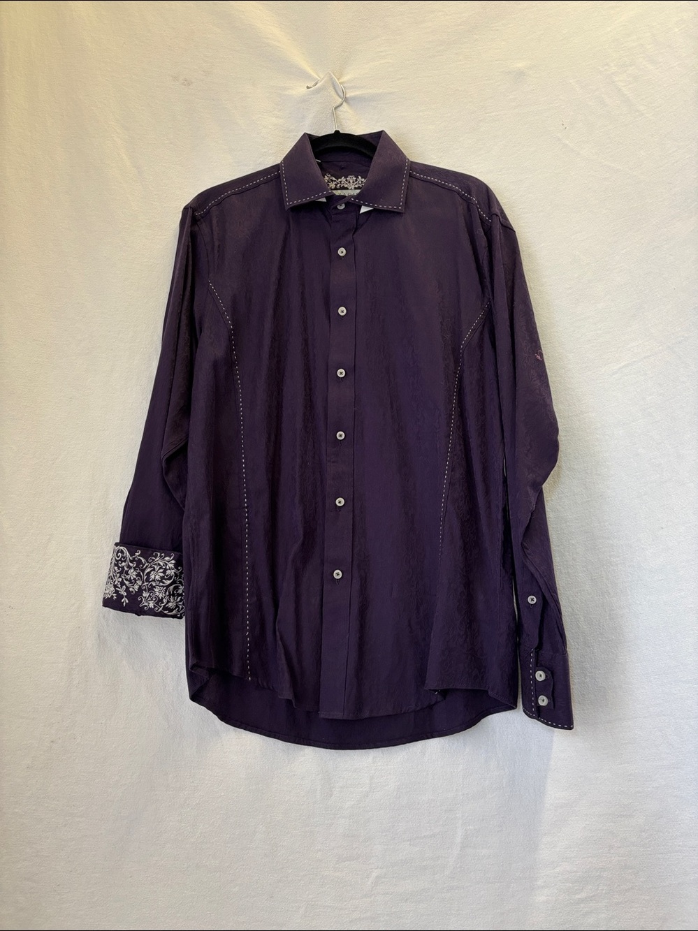NWOT Zagiri Comfortably Numb Button Down Sports Shirt